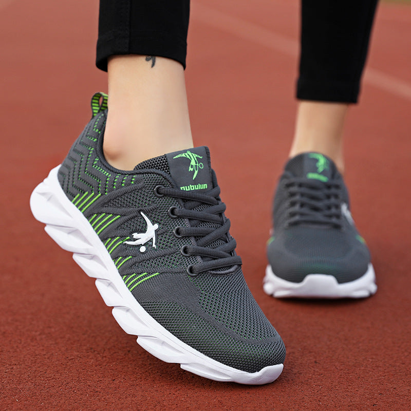 Damen Sportliche Laufschuhe mit atmungsaktiver Mesh-Struktur und federleichtem Dämpfungssystem EB