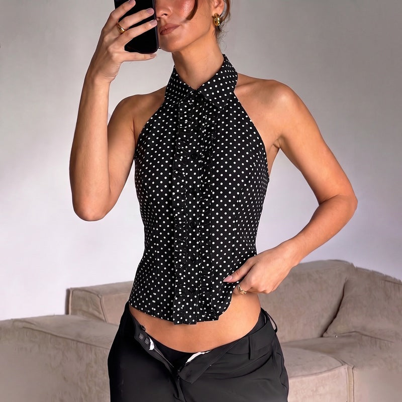 Damen Hemd mit Rüschendetails EB