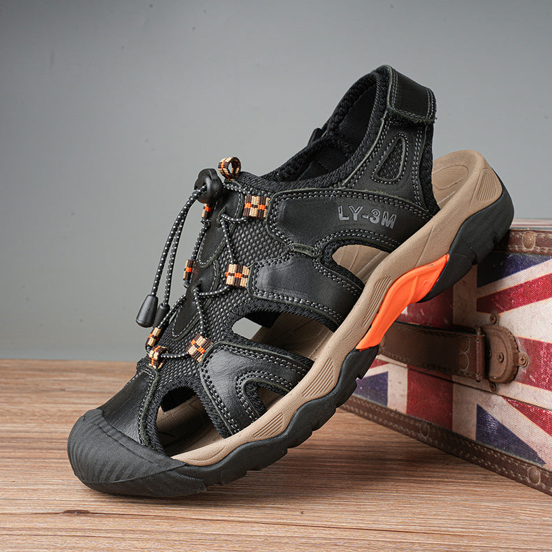 Damen Sportliche Wassersandalen mit rutschfester Außensohle und schnellschnürbarem System EB