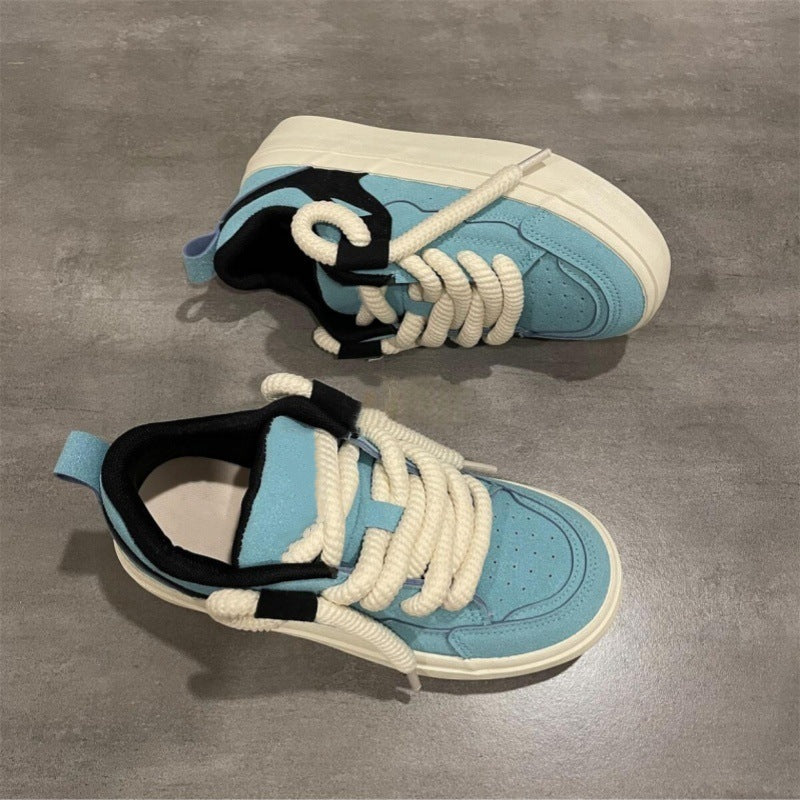 Damen Sneaker mit innovativen Schnürsystem und gepolsterter Innensohle EB