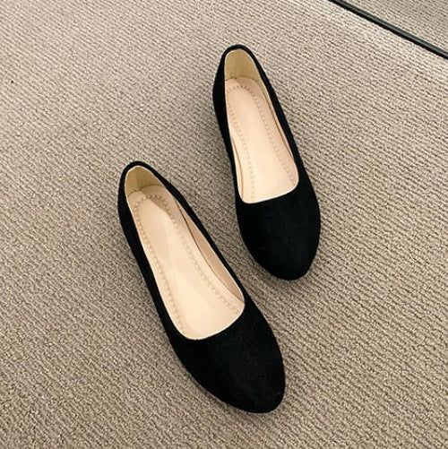 Damen Spitzen Ballerinas mit bequemer Sohle und eleganter Textur EB