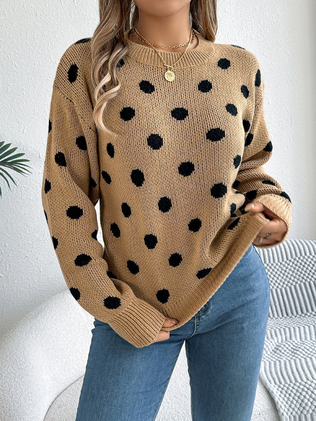 EB | Polka Dot Strickpullover