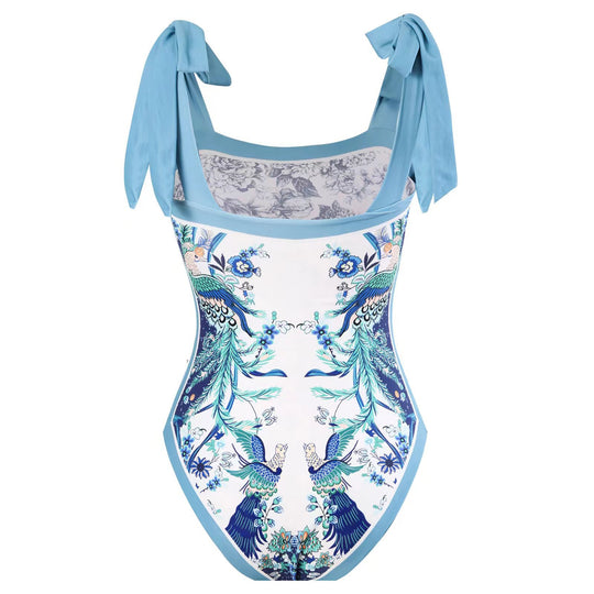Damen Maxirock mit floralen Mustern und voluminösem Schnitt EB