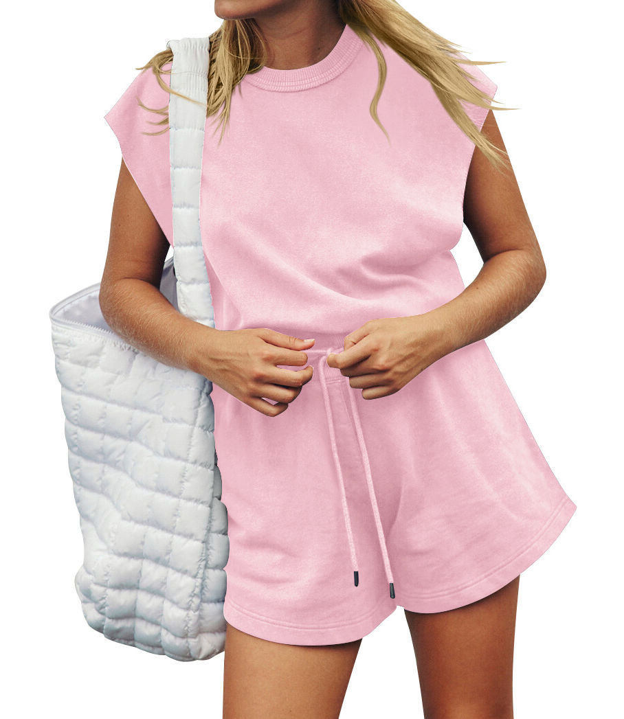 Damen Sportliches Kurzarm-Outfit EB