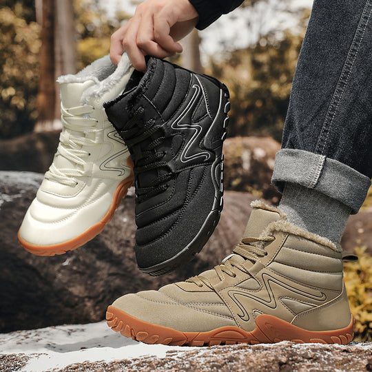 Damen Hohe Wintersneaker mit isolierender Innenausstattung und rutschfester Sohle EB