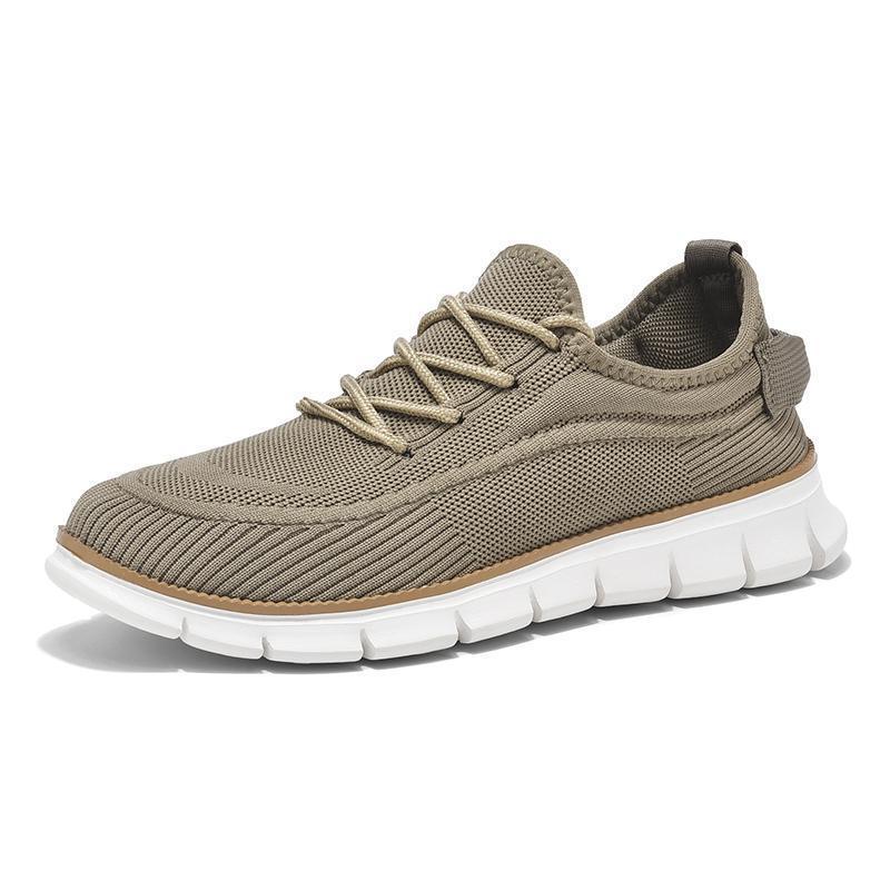 Damen Leichte und atmungsaktive Sneakers mit elastischem Obermaterial EB
