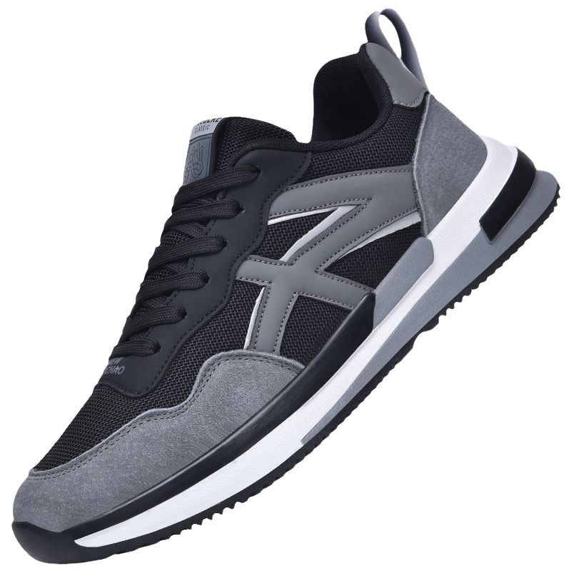 Herren Sportliche Sneakers mit stoßdämpfendem Design und atmungsaktivem Obermaterial EB