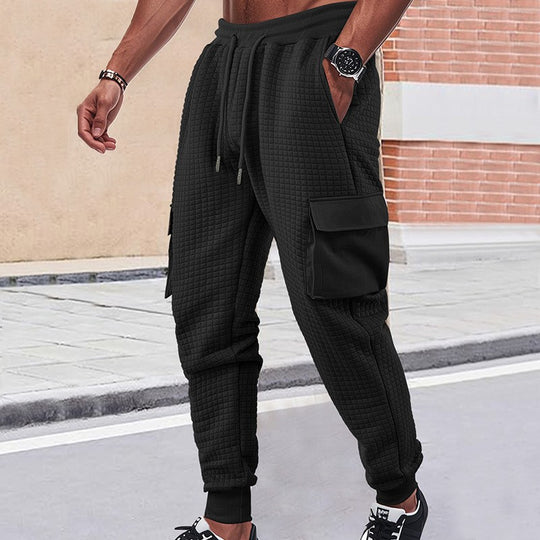 Herren Freizeit Cargo-Hose mit bequemem Schnitt und praktischen Taschen EB