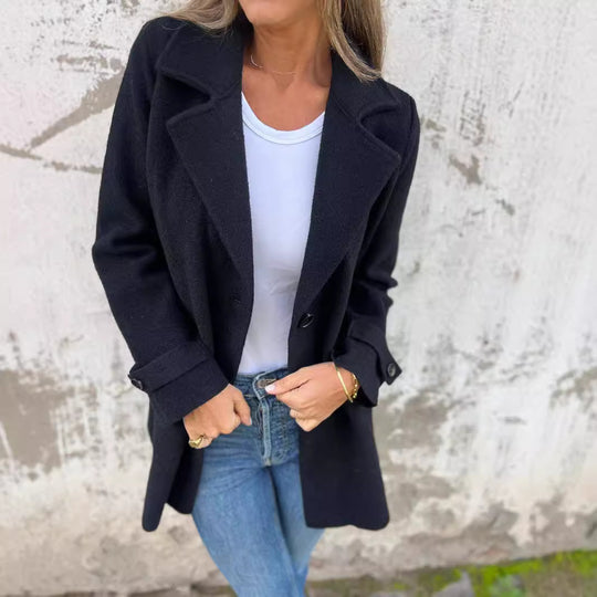 Damen schicker Wollmantel EB