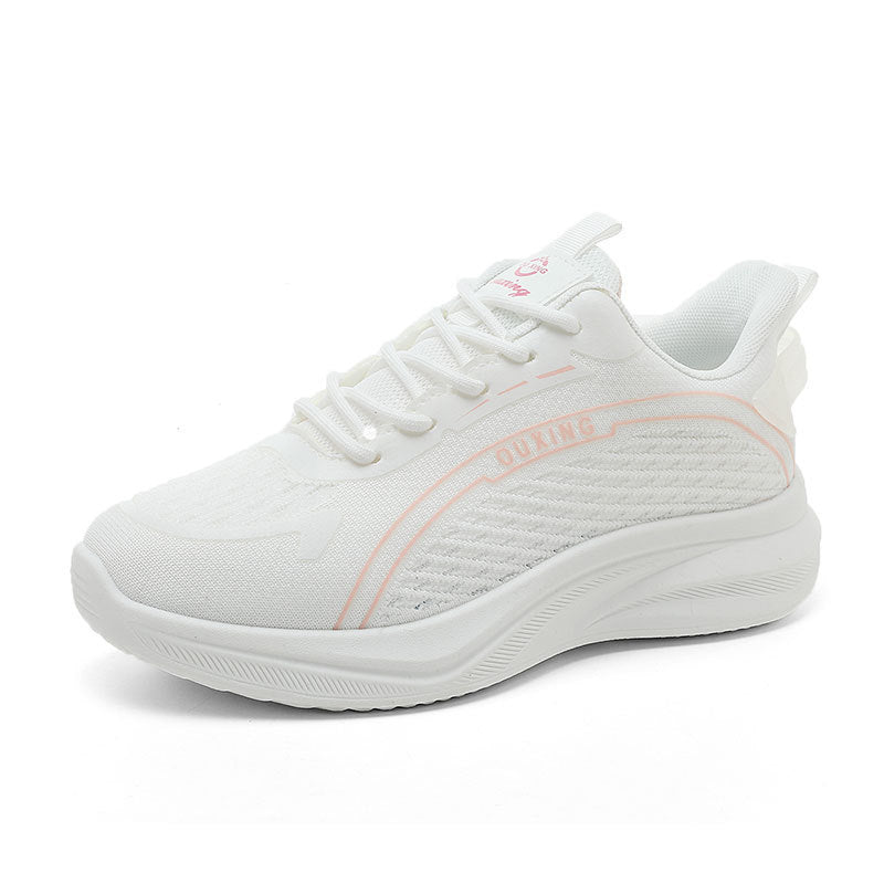 Damen Lauf-Sneaker mit atmungsaktivem Mesh-Obermaterial und dämpfender Sohle EB
