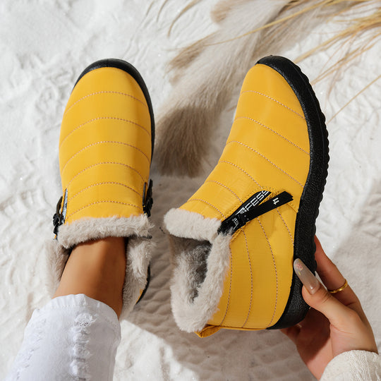 Damen Komfortable Winterboots mit kuscheligem Innenfutter EB