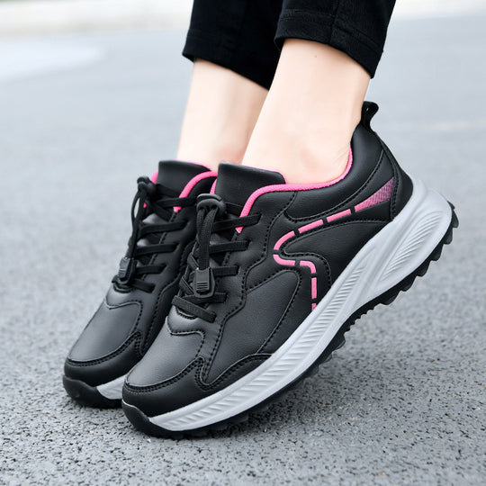 Damen Sportliche Freizeitschuhe mit Schnellverschluss und polsternder Sohle EB