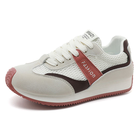 Damen Sportliche Sneakers mit atmungsaktivem Obermaterial und dämpfender Sohle EB