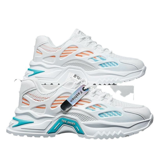 Damen Sportliche Sneakers mit atmungsaktiver Mesh-Oberfläche und ergonomischer Dämpfung EB