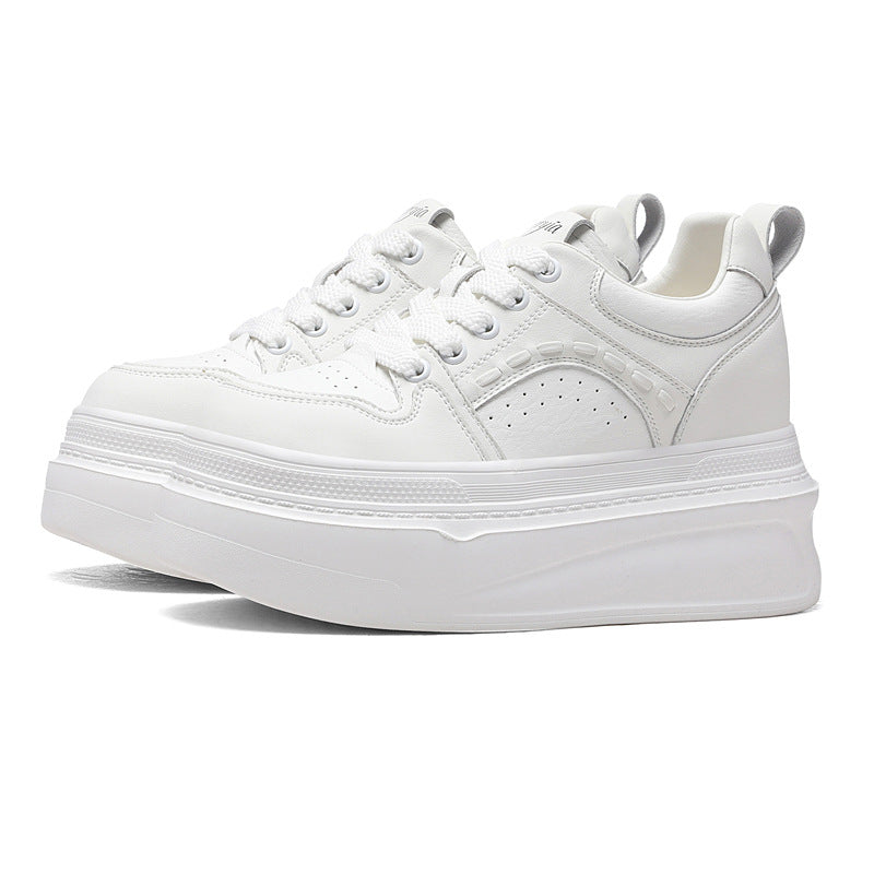 Damen bequeme Plateau-Sneaker mit luftiger Einspritzsohle EB