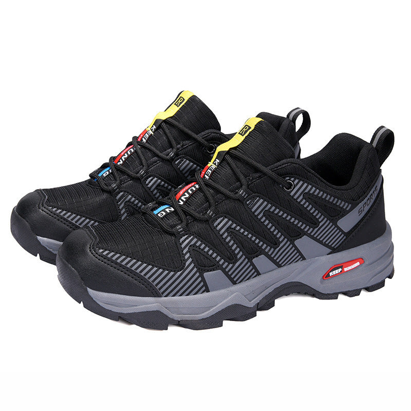 Herren robuste Trail‑Hybrid‑Sneaker mit verstärkter Zehenkappe und griffiger Offroad‑Profilsohle EB