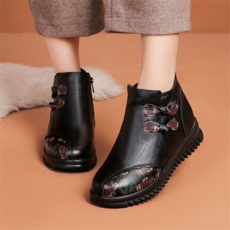 Damen Elegante Stiefeletten mit modischem Schnürdesign und wärmendem Innenfutter EB