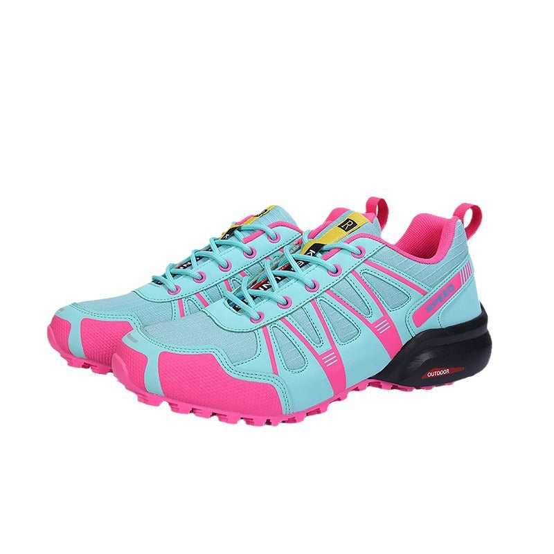 Damen Outdoor Trailrunning-Schuhe mit rutschfester Sohle und atmungsaktivem Obermaterial EB