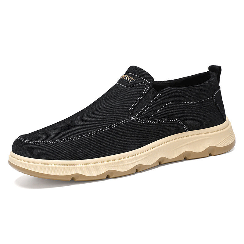 Damen Bequeme Slip-On Freizeitschuhe mit elastischem Obermaterial EB