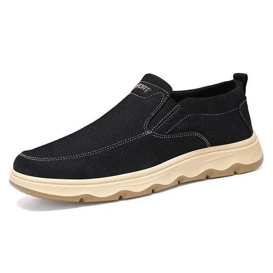 Damen Bequeme Slip-On Freizeitschuhe mit elastischem Obermaterial EB
