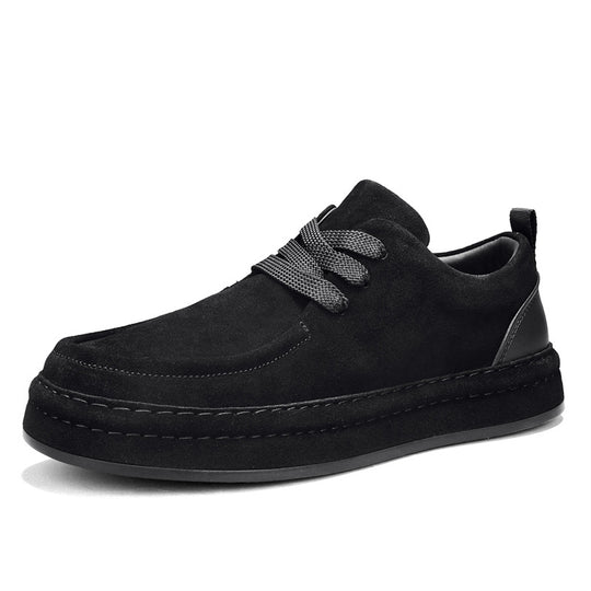 Damen bequeme Alltagsschuhe aus hochwertigem Wildleder EB