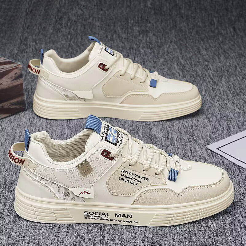 Herren Sportliche Lifestyle-Sneaker mit modischem Design und rutschfester Sohle EB