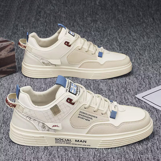 Herren Sportliche Lifestyle-Sneaker mit modischem Design und rutschfester Sohle EB