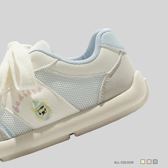 Damen Sneakers mit verspieltem Bärenmotiv und atmungsaktivem Obermaterial EB