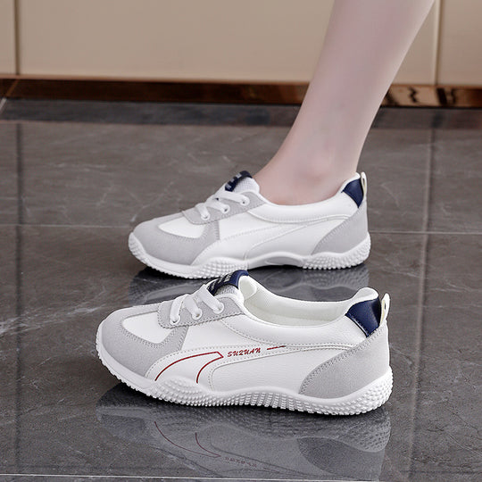Damen modische Sneakers mit atmungsaktivem Obermaterial und rutschfester Sohle EB