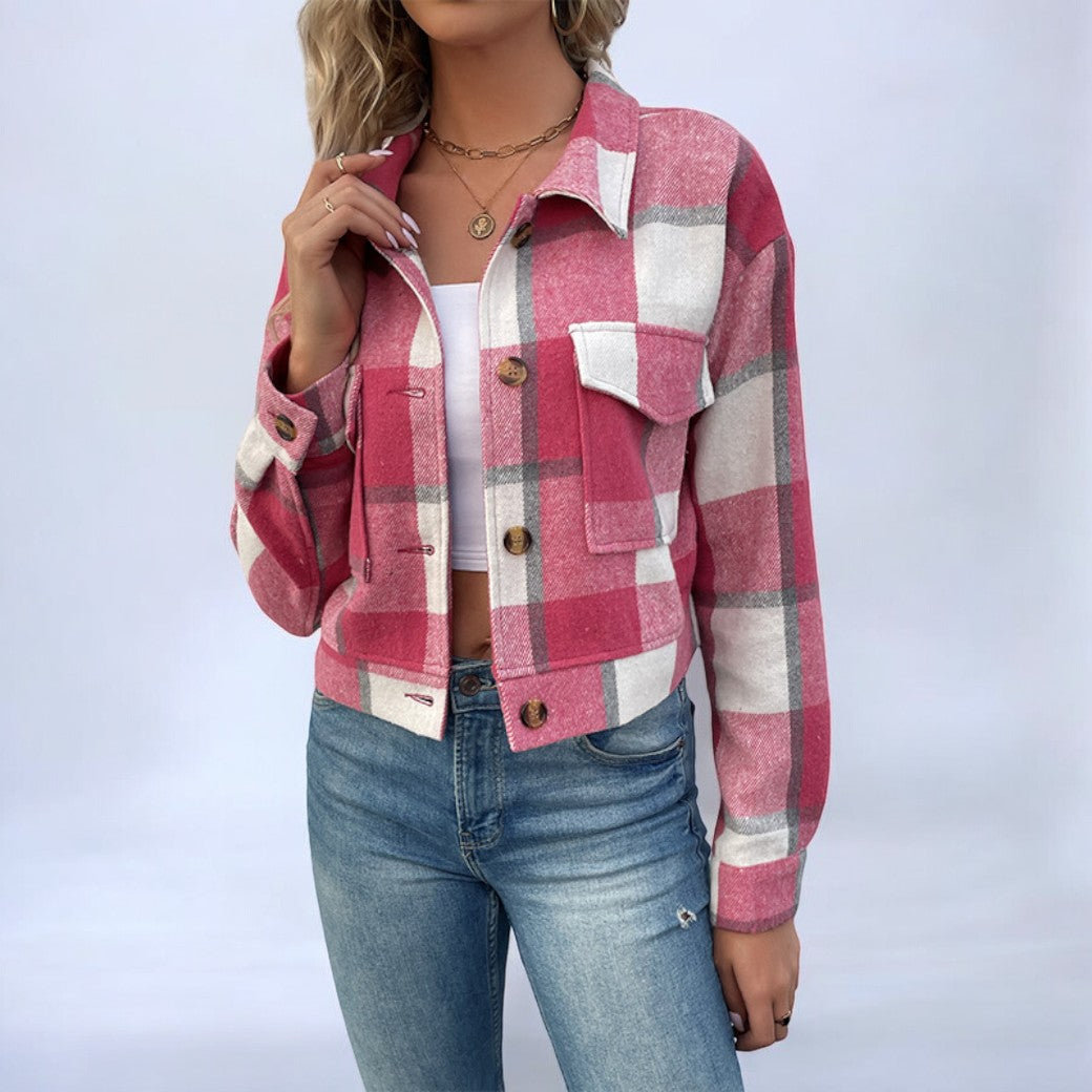 EB | Modische Karo Jacke