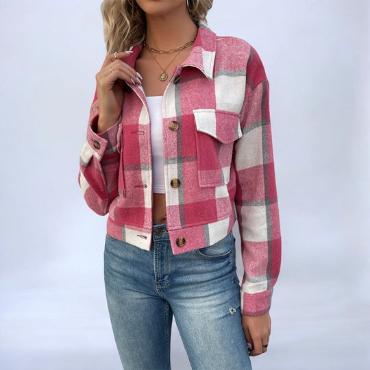 EB | Modische Karo Jacke