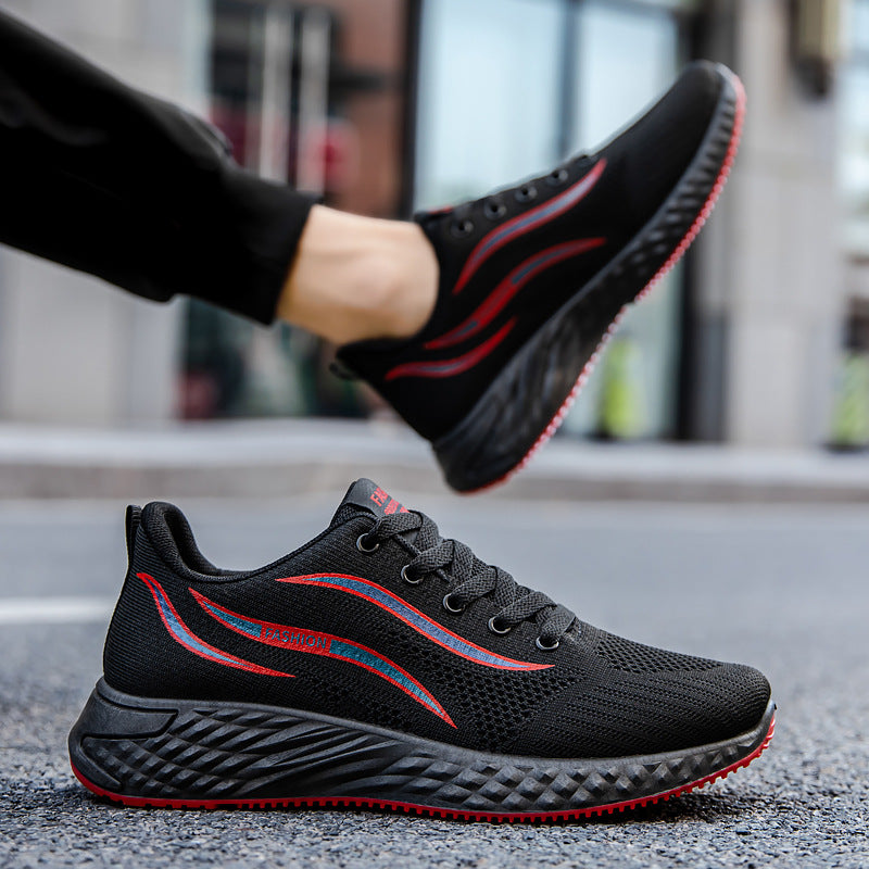 Damen Leichte und atmungsaktive Sportschuhe mit flexiblem Sohlenprofil EB