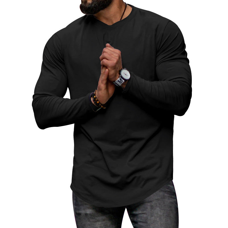 Herren langärmeliges Sportshirt mit innovativer atmungsaktiver Technologie EB