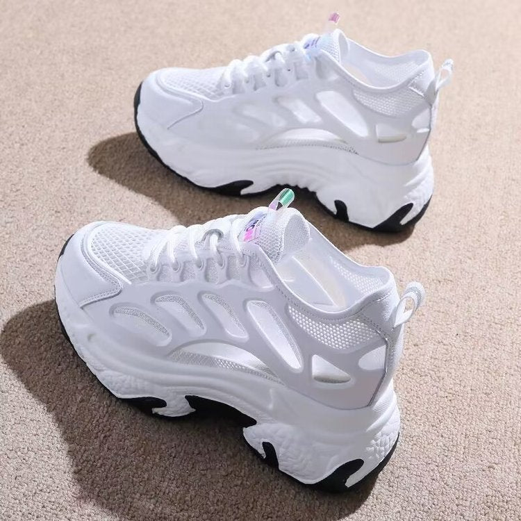 Damen Sportliche Sneakers mit atmungsaktiver Mesh-Oberfläche und komfortabler Dämpfung EB