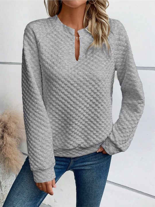 Damen Quilted Pullover EB