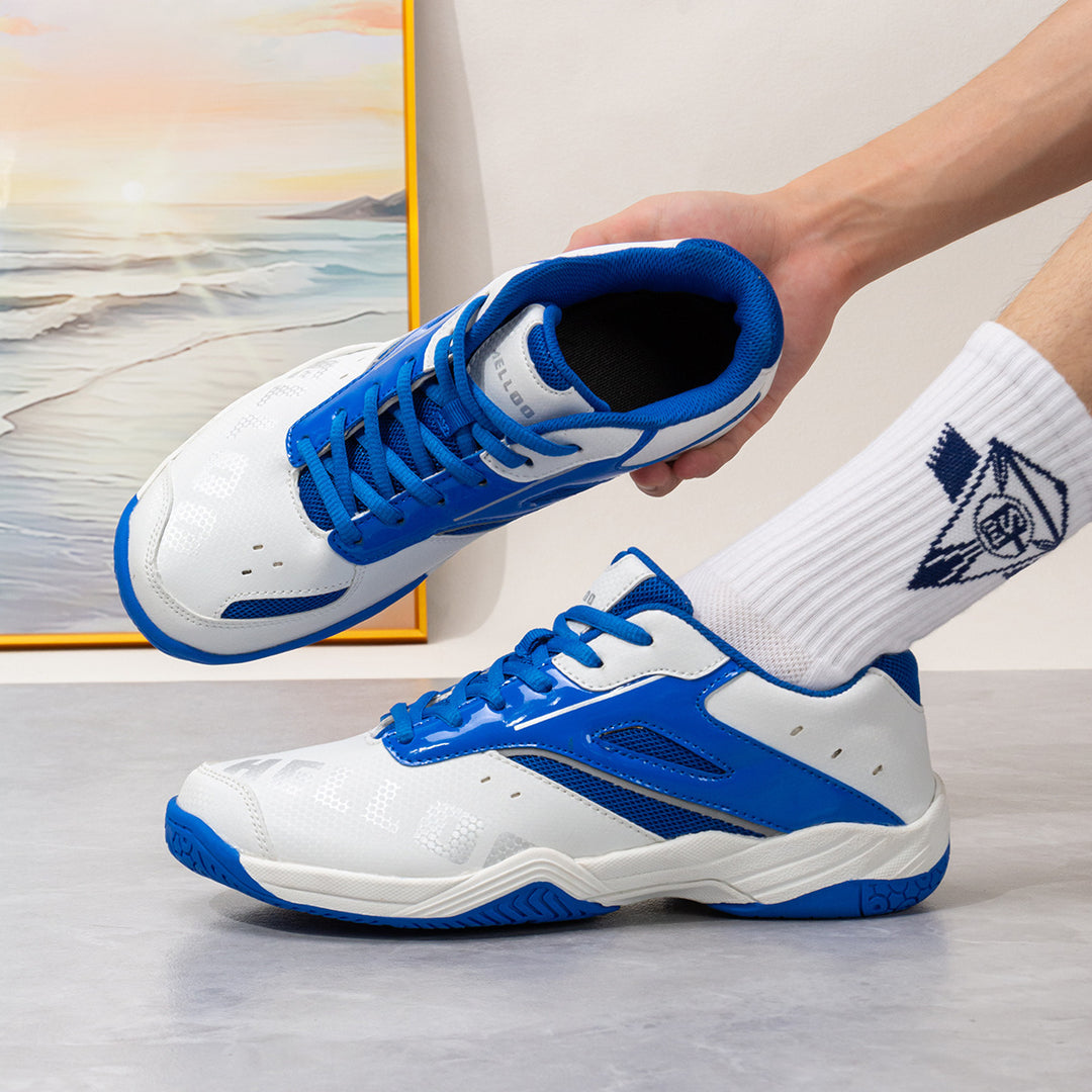 Damen Sportliche Badmintonschuhe mit atmungsaktivem Obermaterial und rutschfester Sohle EB