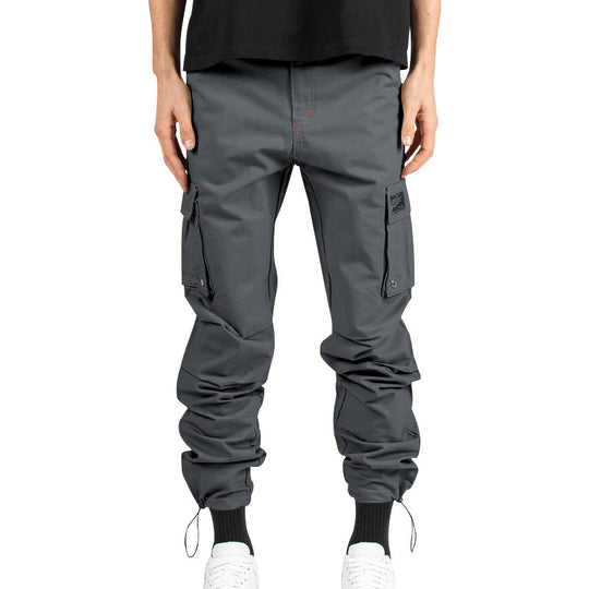 Herren Cargo-Hose mit praktischen Seitentaschen und verstellbarem Kordelzug EB