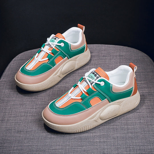 Damen Sneakers im urbanen Retro-Stil mit atmungsaktiver Konstruktion und dämpfender Sohle EB