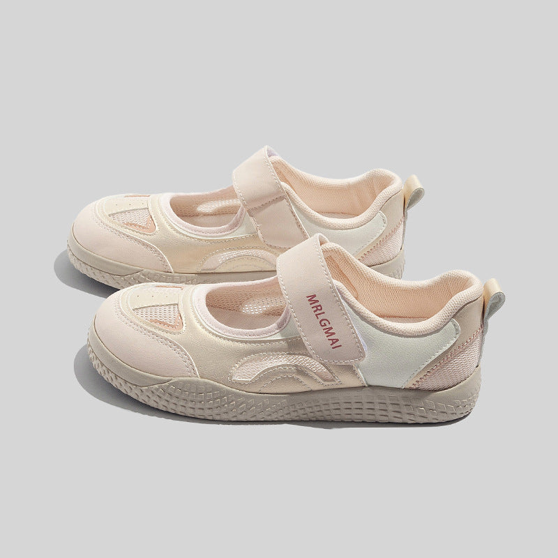 Damen Freizeitschuhe mit praktischem Klettverschluss und atmungsaktiver Mesh-Oberfläche EB