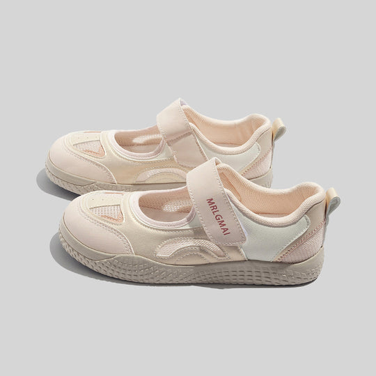Damen Freizeitschuhe mit praktischem Klettverschluss und atmungsaktiver Mesh-Oberfläche EB