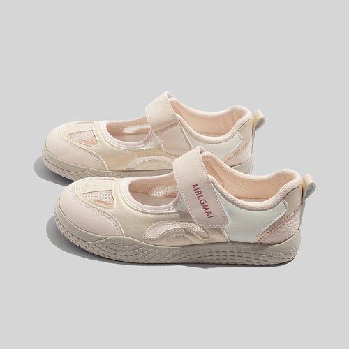 Damen Freizeitschuhe mit praktischem Klettverschluss und atmungsaktiver Mesh-Oberfläche EB