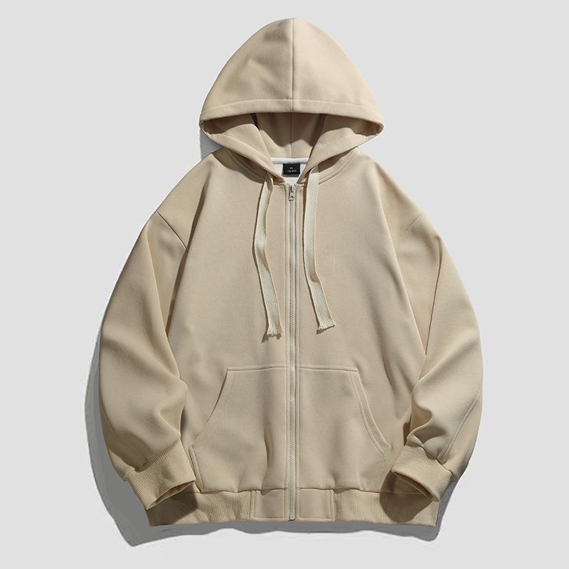 Damen warme Kapuzenjacke mit durchgehendem Reißverschluss und großzügigen Taschen EB