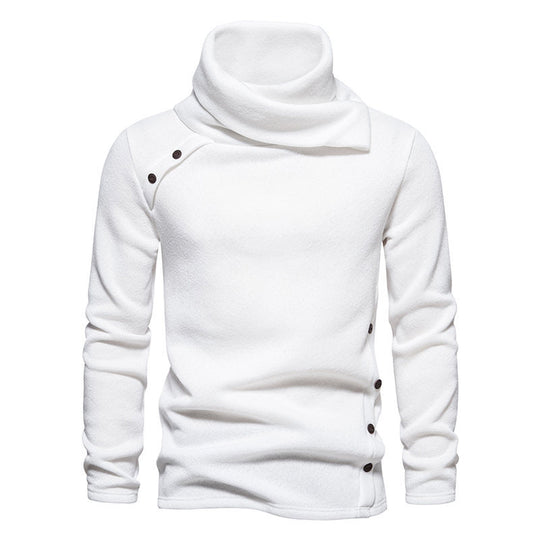 Herren modischer Rollkragenpullover mit einzigartigem Design EB