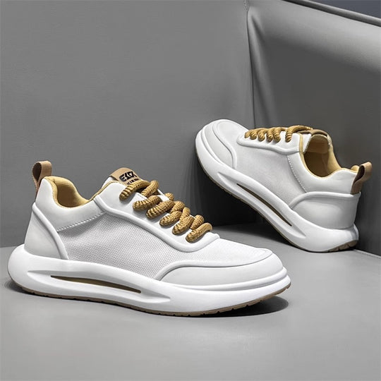 Damen Sportliche Sneakers mit atmungsaktivem Obermaterial und flexibler Laufsohle EB