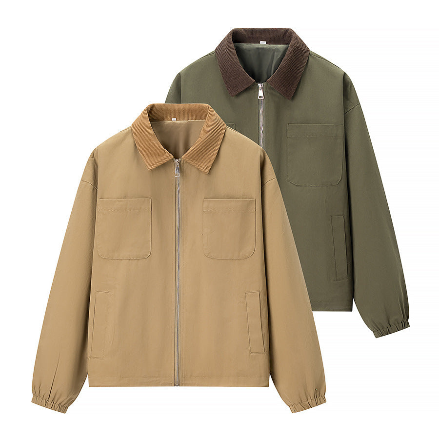 Damen Utility-Jacke mit praktischen Taschen und modernem Reißverschluss EB