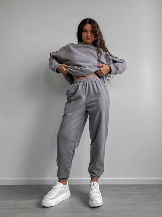 Damen bequemer und trendiger Sweatanzug EB