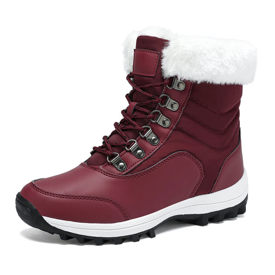 Damen Wasserfeste Winterstiefel mit Kuschelfutter EB