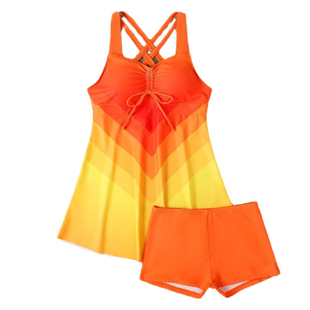 Damen Tankini-Oberteil mit Shorts EB