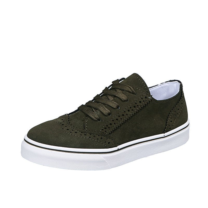 Damen Sneaker mit eleganter Perforation und rutschfester Sohle EB