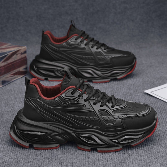 Damen Sportliche Chunky Sneakers mit elastischem Dämpfungssystem und atmungsaktivem Obermaterial EB